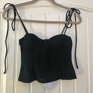 Princess Polly Mathea Top with bow tie straps